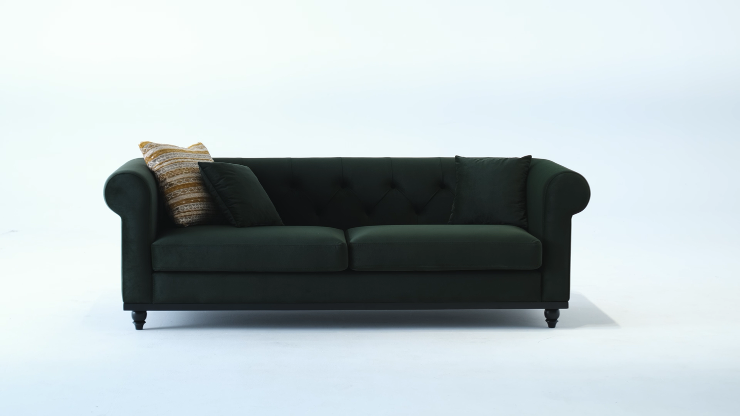 3 Seater Modular Sofa - Velvet