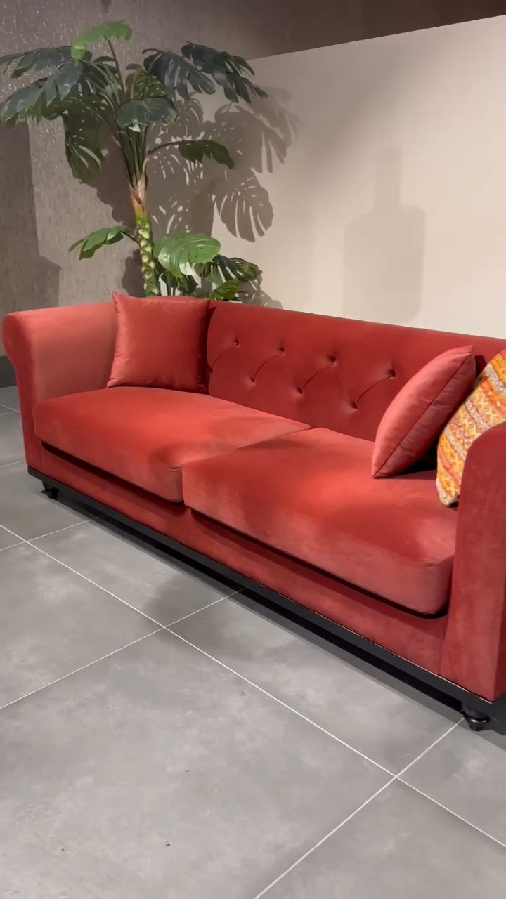 3 Seater Modular Sofa - Velvet